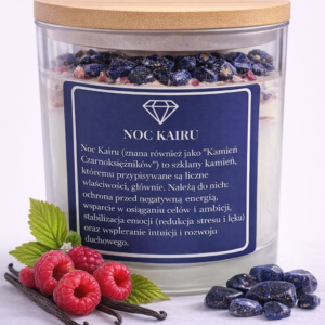 Świeca sojowa malina classic 450g