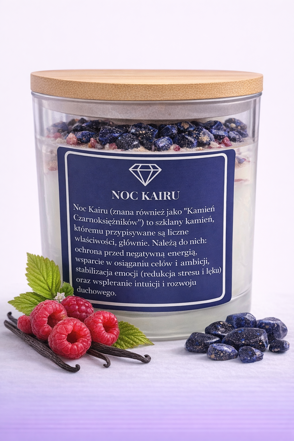 Świeca sojowa malina classic 450g Świeca sojowa malina classic 450g