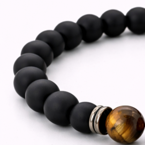 bransoletka tiger eye triple power