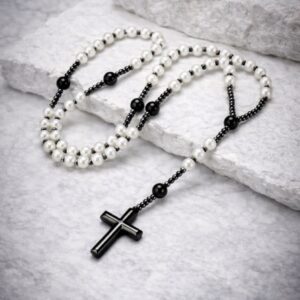 różaniec onyks et hematyt