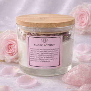 świeca sojowa rose classic