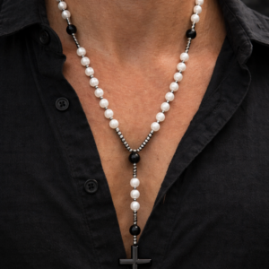 różaniec onyks et hematyt