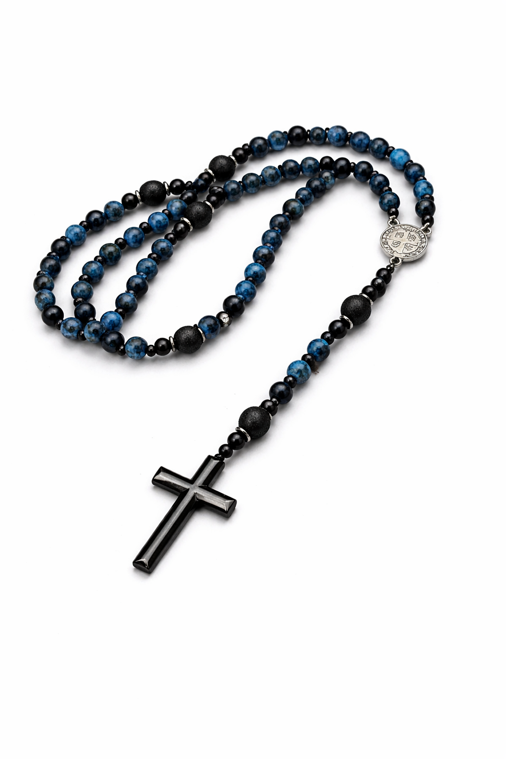 różaniec lava et lapis lazuli różaniec lava et lapis lazuli