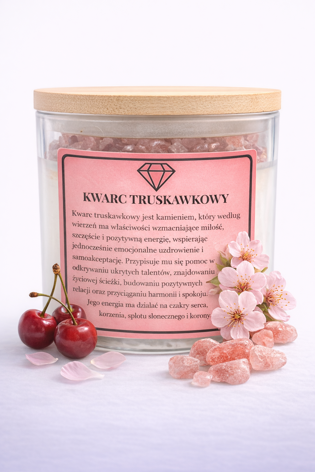 Świeca sojowa dzika wiśnia classic 450g Świeca sojowa dzika wiśnia classic 450g