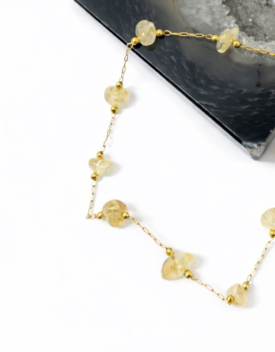 bransoletka stal chirurgiczna – cytryn bransoletka stal chirurgiczna – cytryn